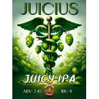 Juicius Juicy IPA by Primal Brewery