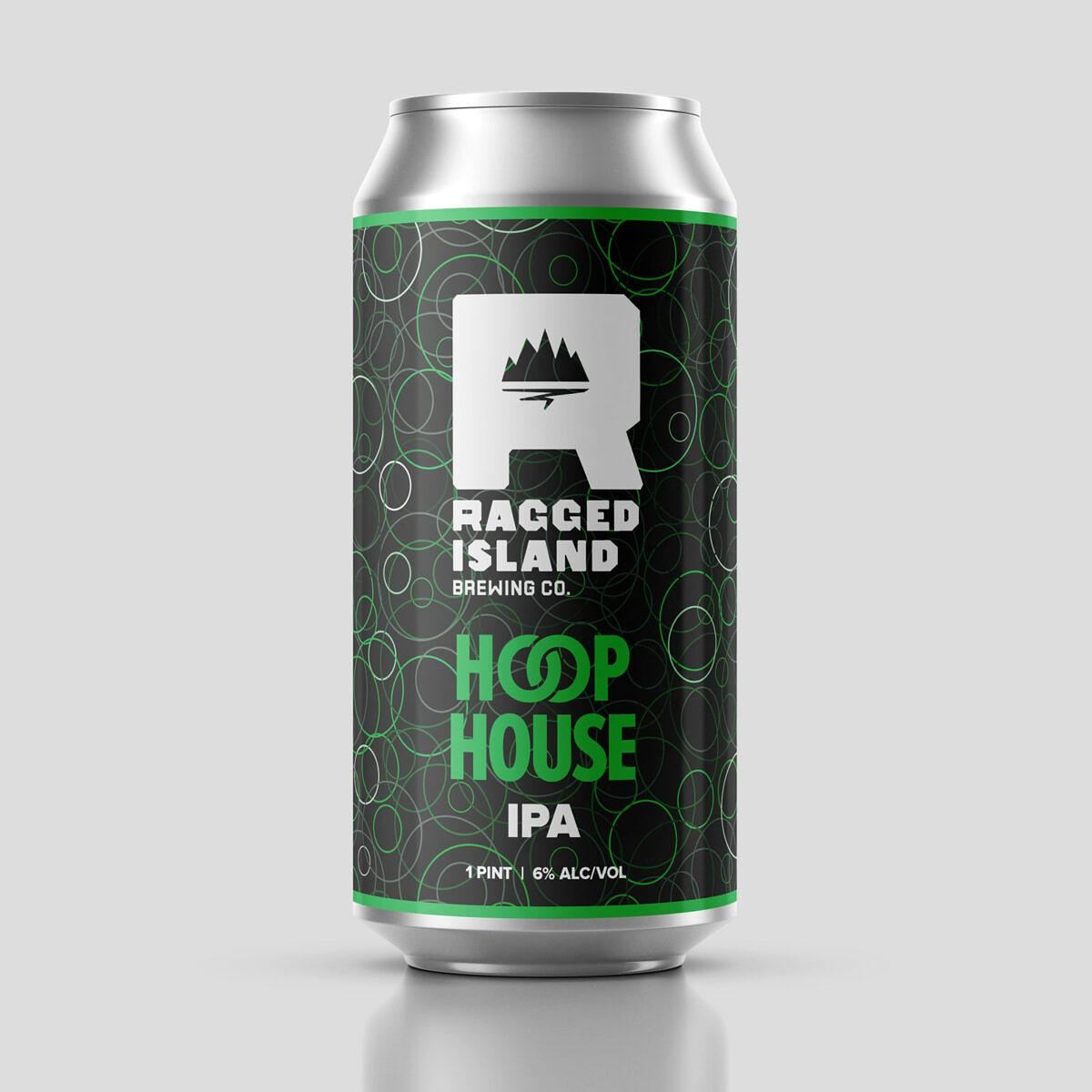 Hoop House IPA by Ragged Island Brewing Company