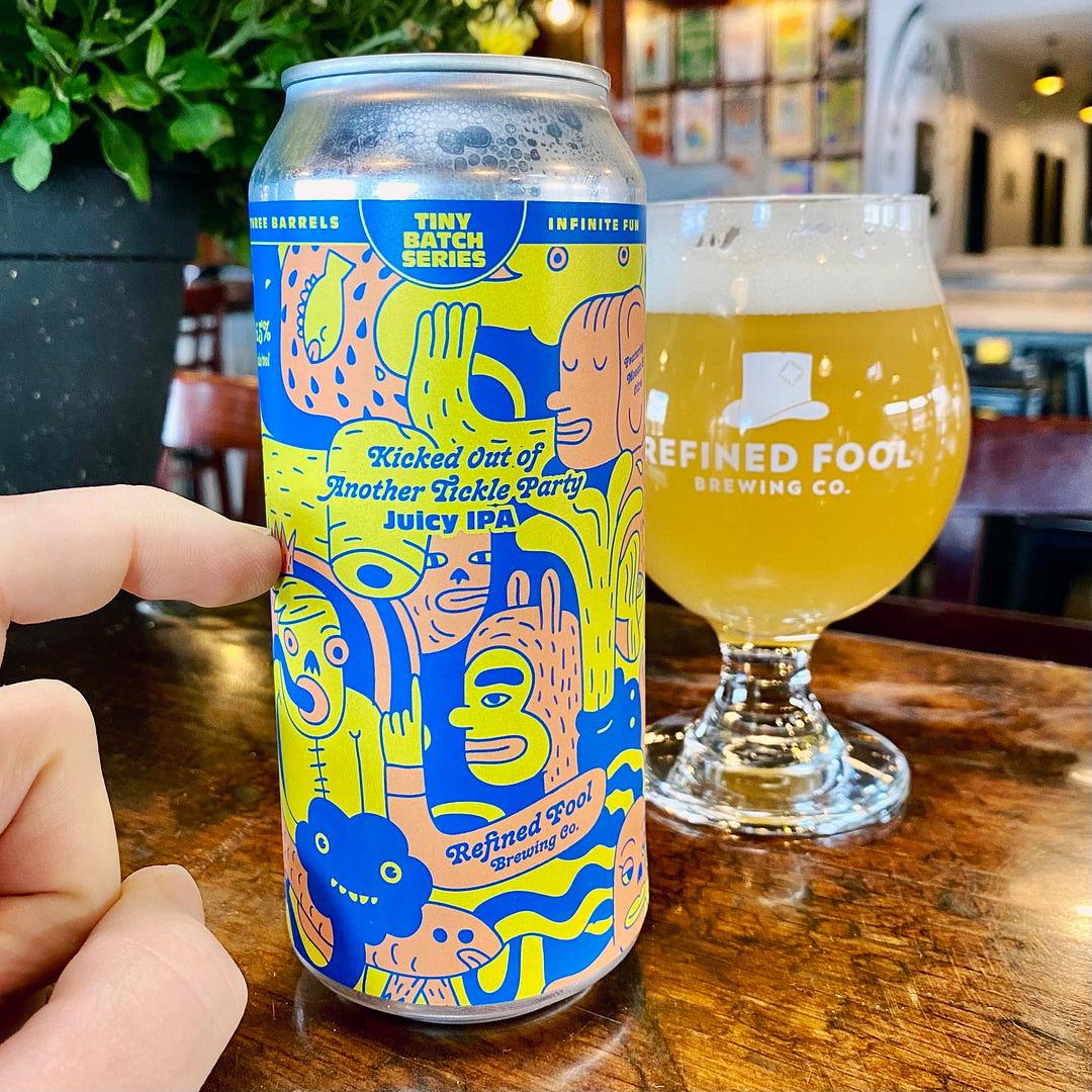 Kicked Out Of Another Tickle Party by Refined Fool Brewing Company