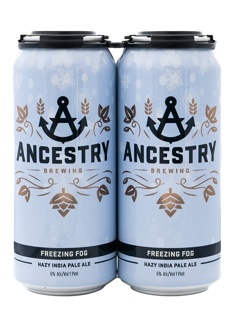 Freezing Fog Hazy India Pale Ale by Ancestry Brewery