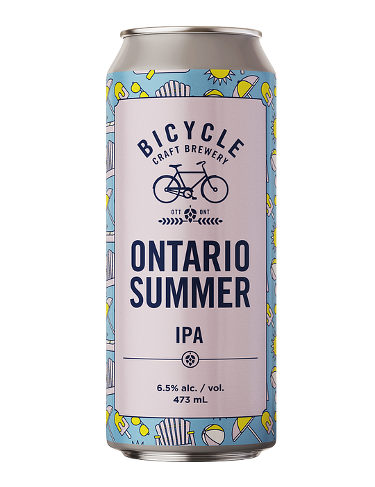 Ontario Summer IPA by Bicycle Craft Brewery
