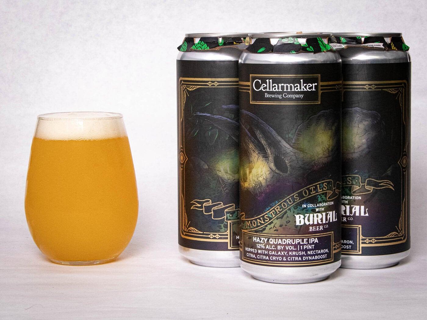 Monstrous Oils – Collab w/ Burial by Cellarmaker Brewing Company