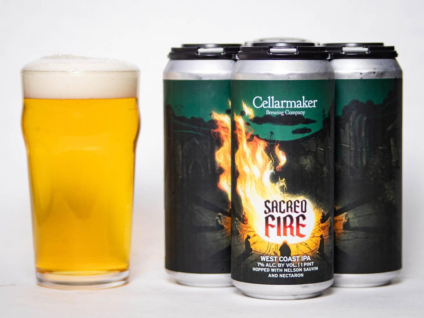 Sacred Fire by Cellarmaker Brewing Company