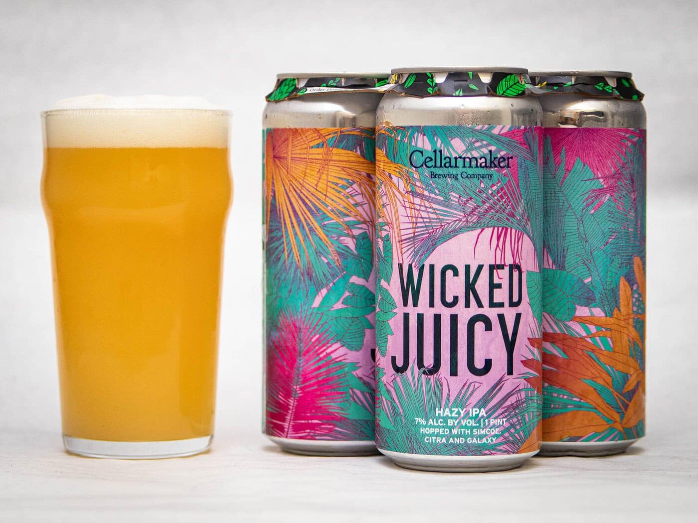 Wicked Juicy by Cellarmaker Brewing Company