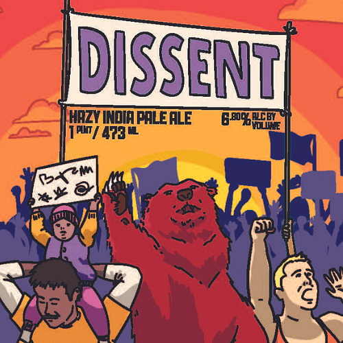 Red Bear Brewing - Dissent by City-State Brewing Company