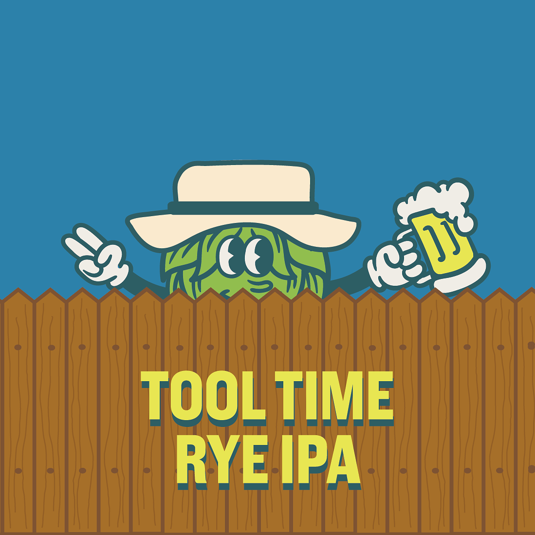 Tool Time Rye IPA by City Star Brewing