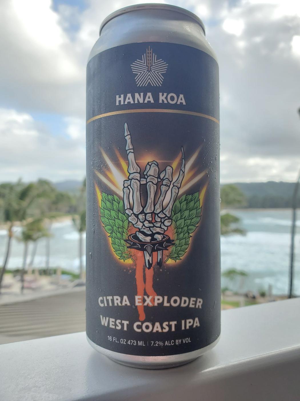 Citra Exploder by Hana Koa Brewing Company
