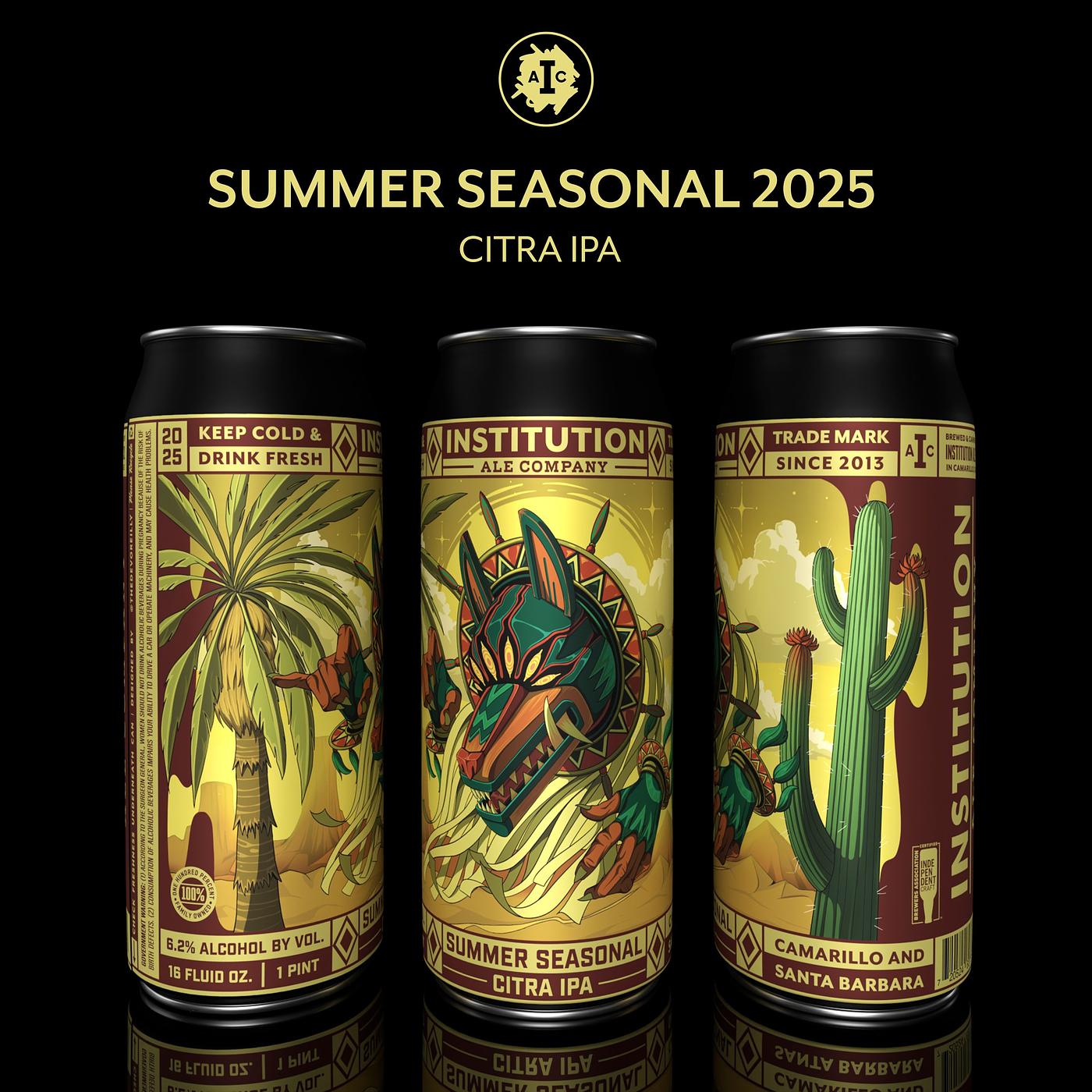 2026 Summer Seasonal by Institution Ale Company