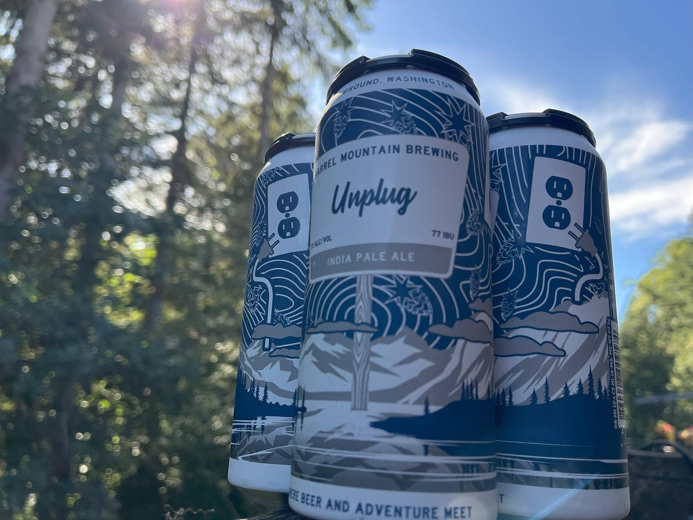 Unplug IPA by Barrel Mountain Brewing