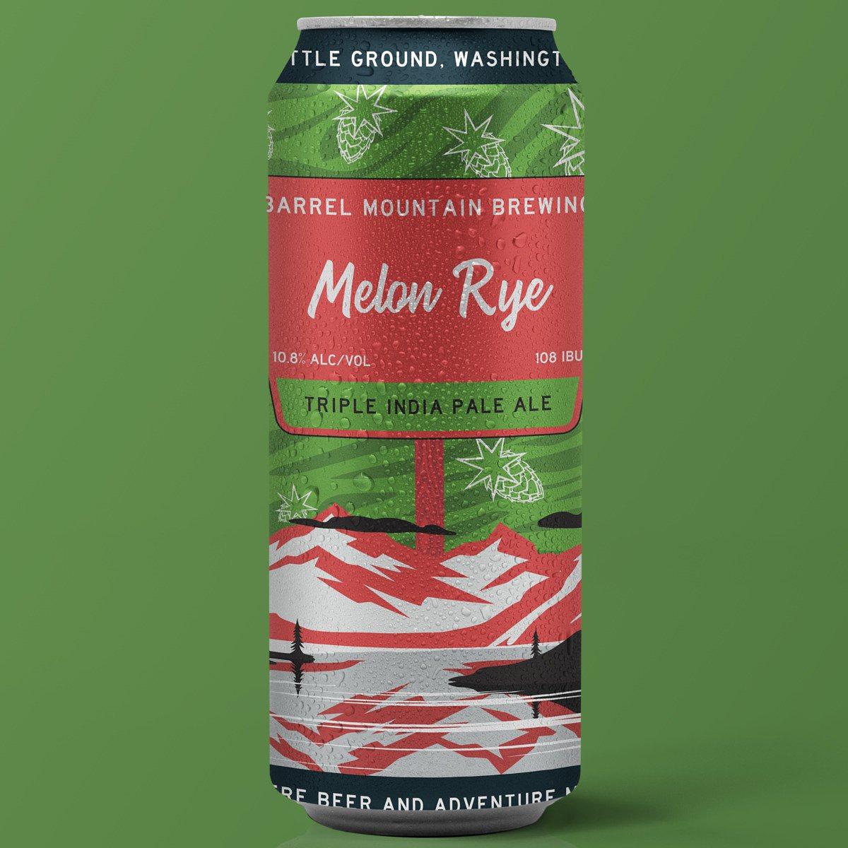 Melon Rye TIPA by Barrel Mountain Brewing