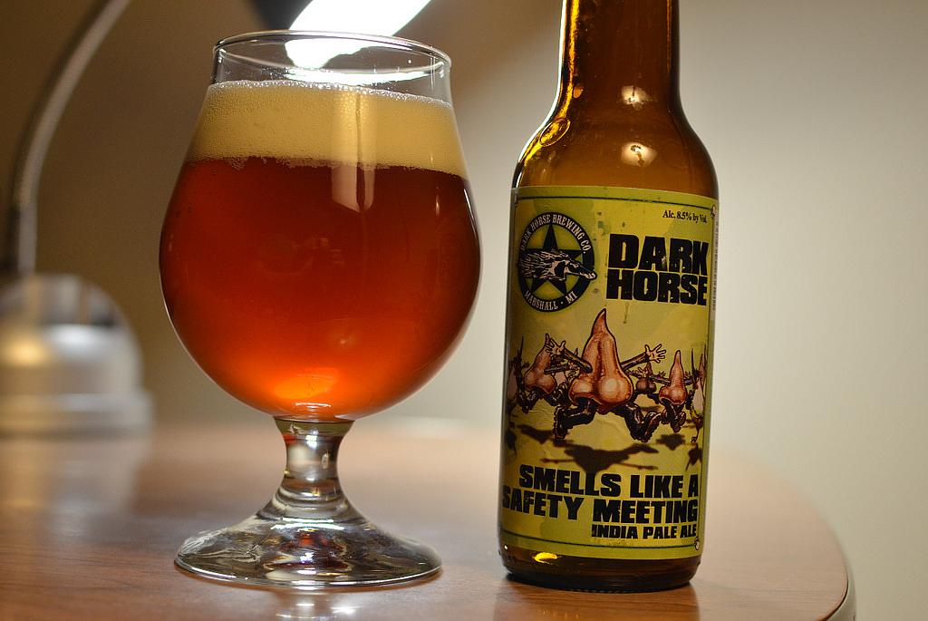 Smells Like A Safety Meeting by Dark Horse Brewing Co