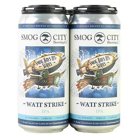 Watt Strike Hazy IPA by Smog City Brewing