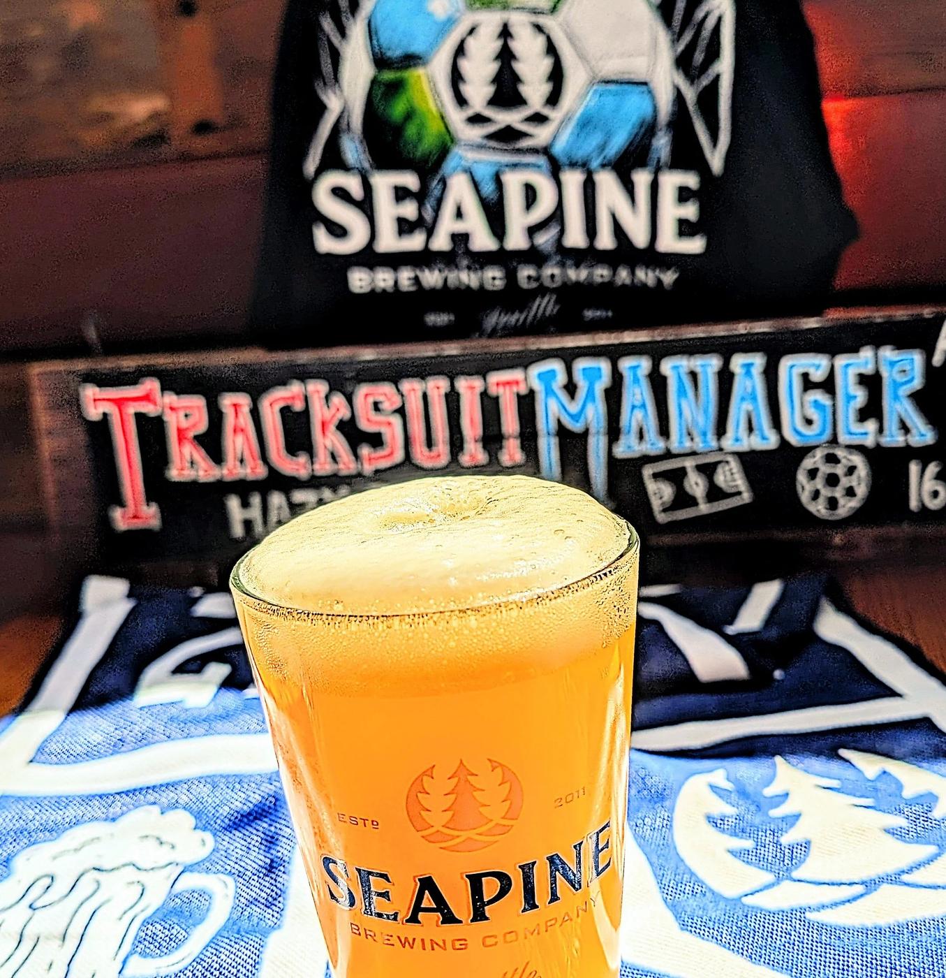 Tracksuit Manager IPA by Seapine Brewing Company