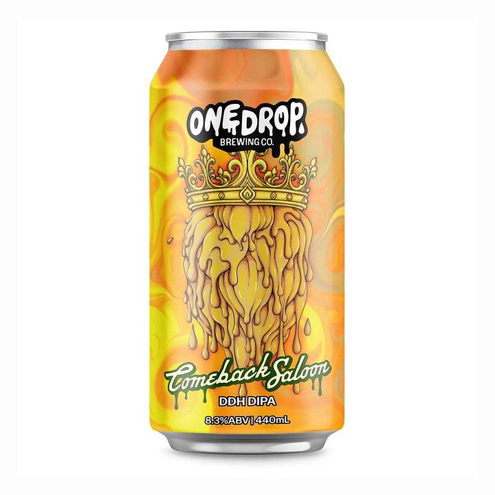 Comeback Saloon - DDH DIPA by One Drop Brewing Co.