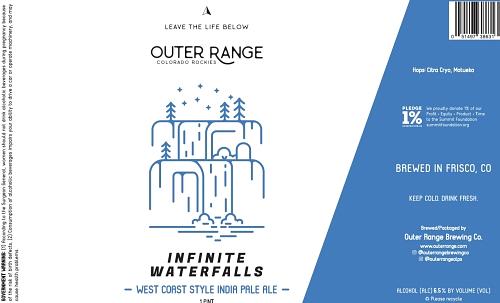 Infinite Waterfalls by Outer Range Brewing Co