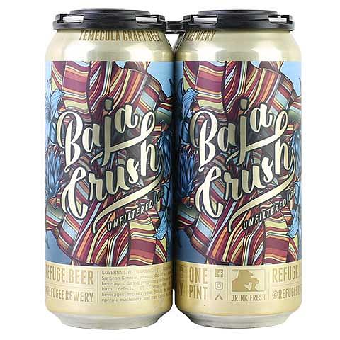 Baja Crush IPA by Refuge Brewery, Inc.