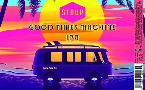 Good Times Machine IPA by Stoup Brewing