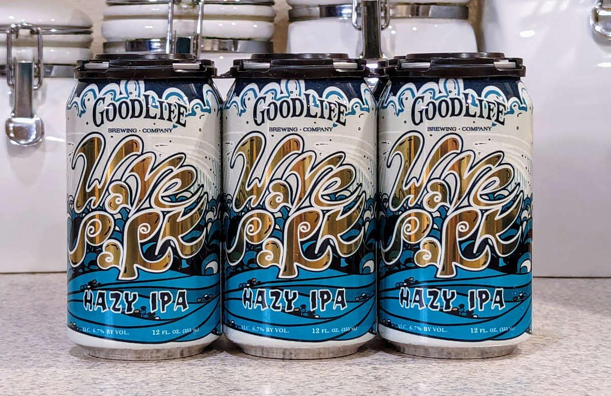 Wave Park Hazy IPA by GoodLife Brewing Company