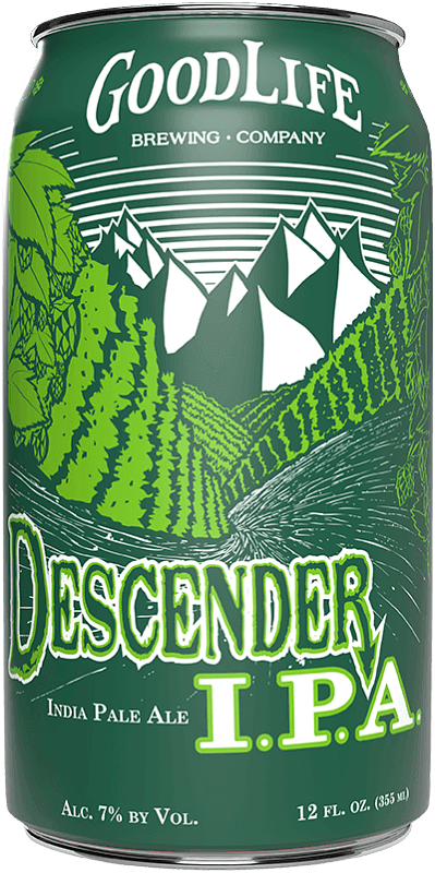 Descender IPA by GoodLife Brewing Company