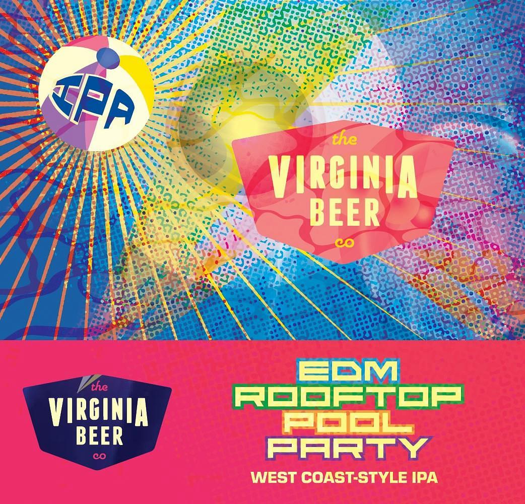 EDM Rooftop Pool Party by The Virginia Beer Company