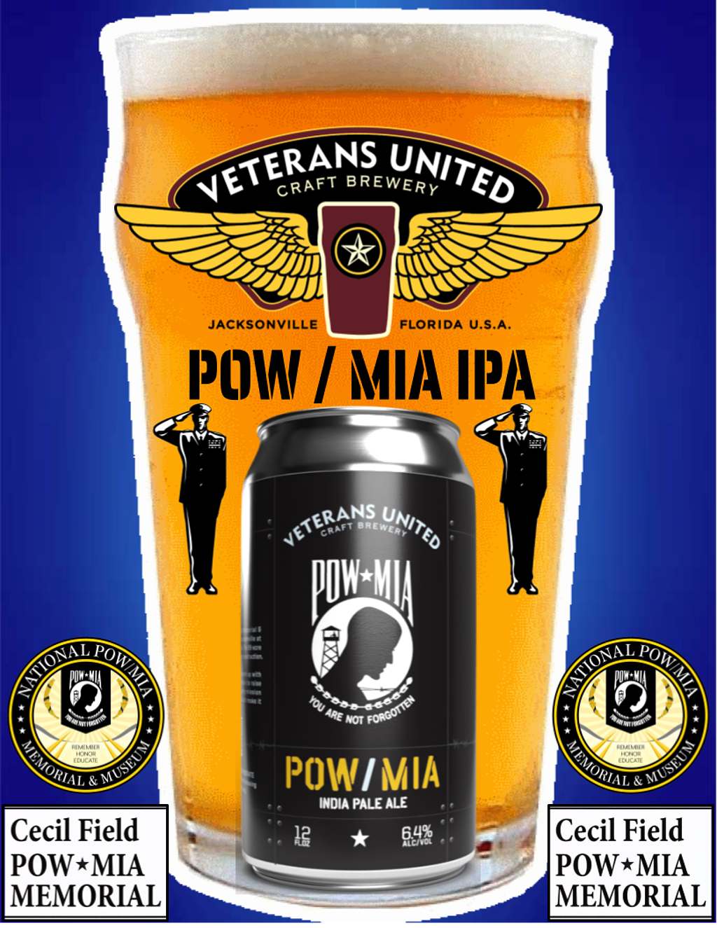 POW/MIA IPA by Veterans United Craft Brewery