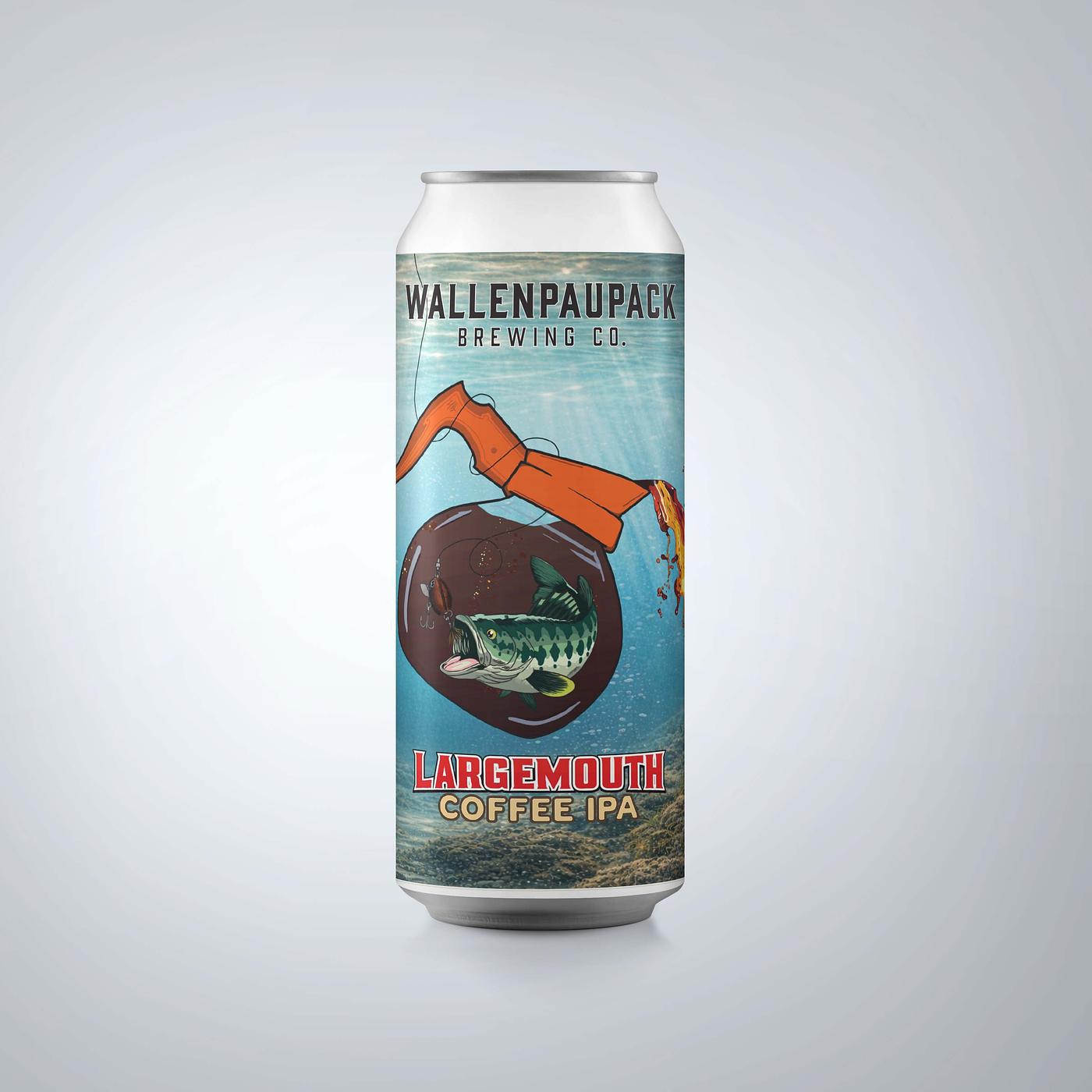 Largemouth Coffee IPA by Wallenpaupack Brewing Company
