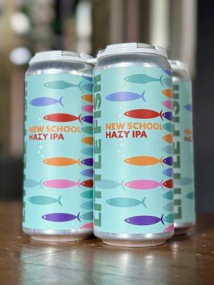 Little Fish New School Hazy IPA by Main Street Brewing Company