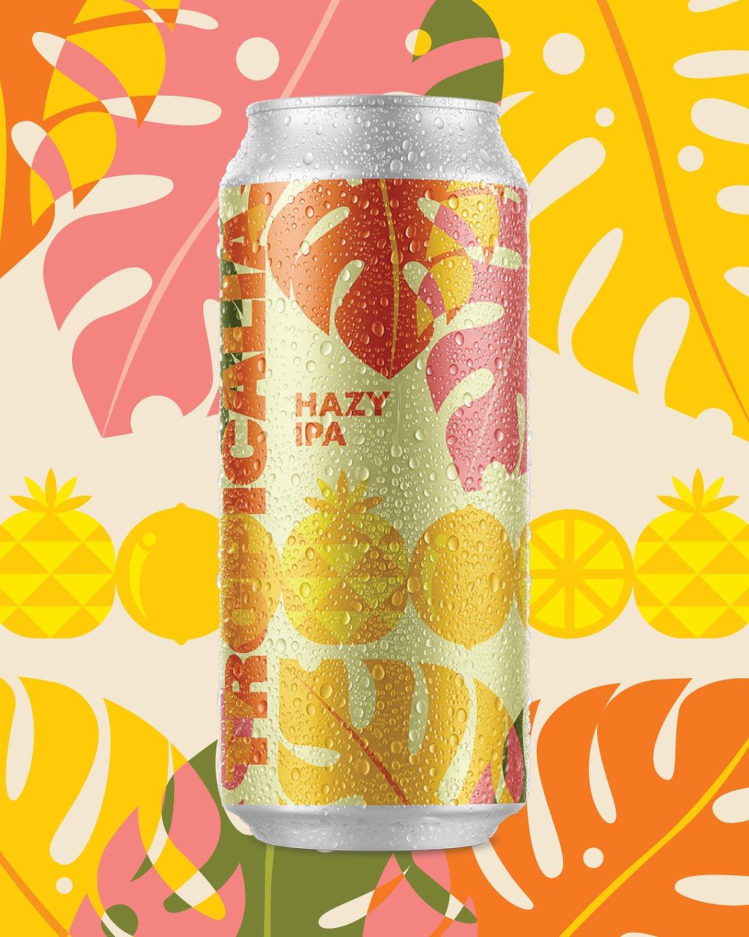 Tropicália Hazy IPA by Main Street Brewing Company