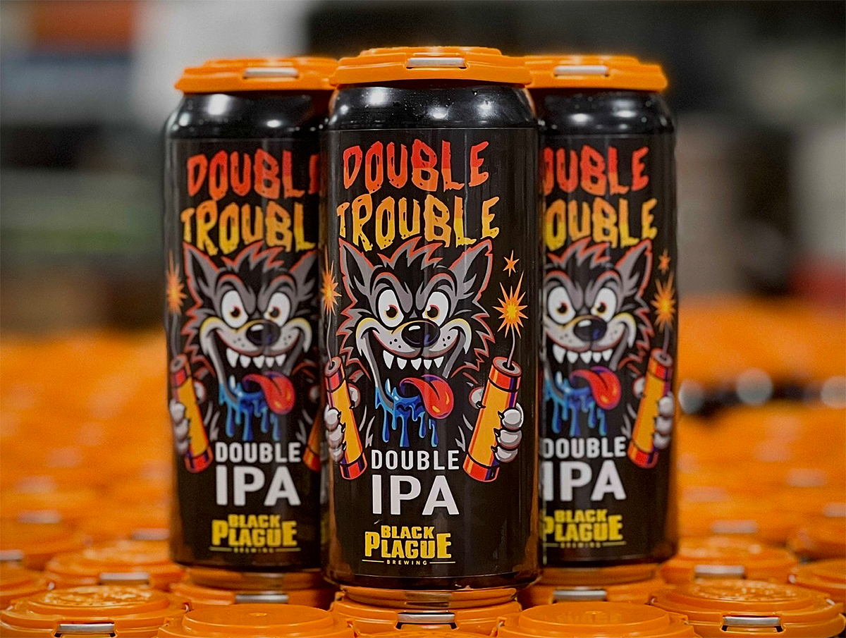 Double Trouble Double IPA by Blackflag Brewing