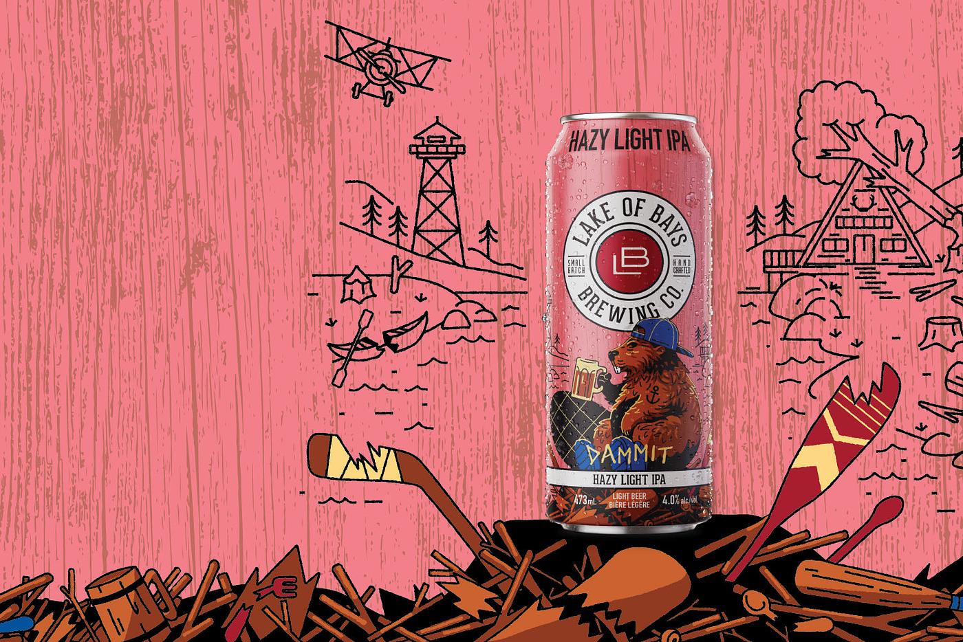 DAMMIT by Lake of Bays Brewing Company