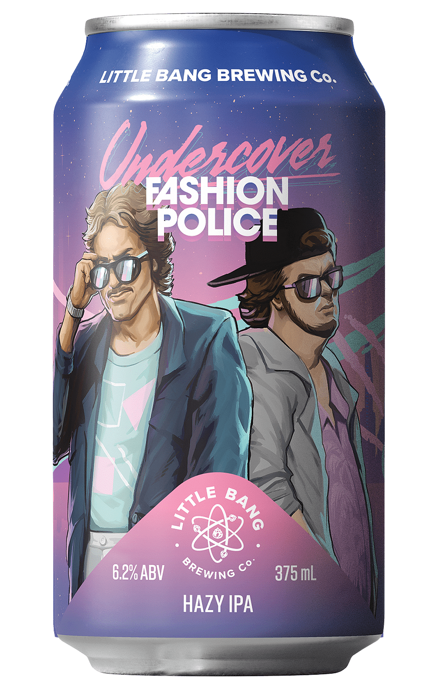Undercover Fashion Police – Hazy IPA by Little Bang Brewing Co.