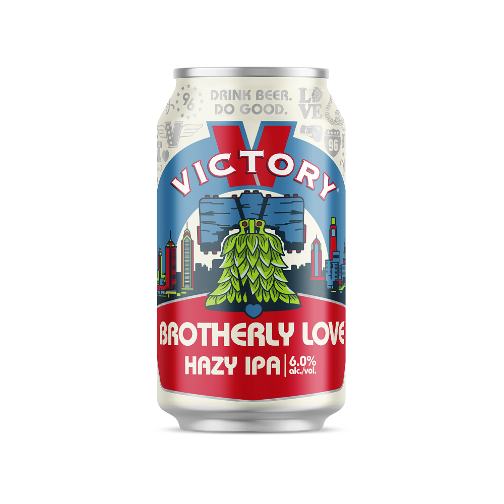 Brotherly Love, Hazy IPA by Manayunk Brewing Co & Restaurant