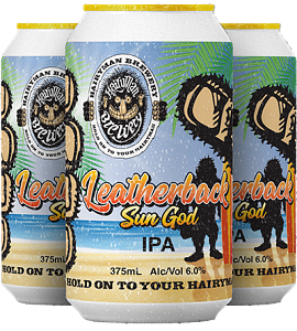 Leatherback, Sun God by Hairyman Brewery