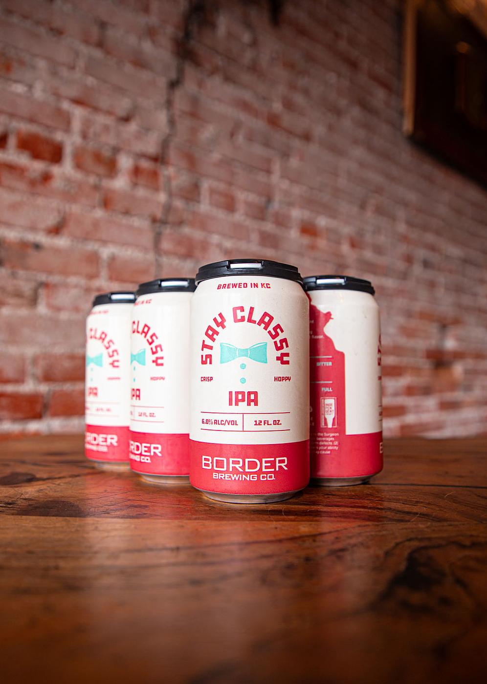 Stay Classy IPA by Border Brewing Company