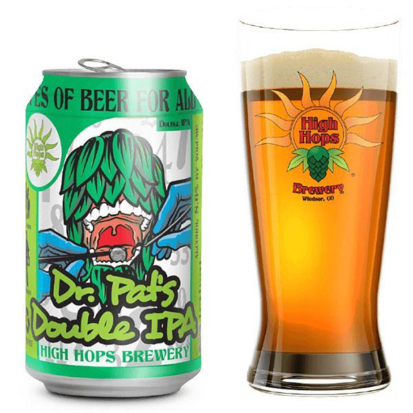 Dr. Pat's Double IPA by High Hops Brewery