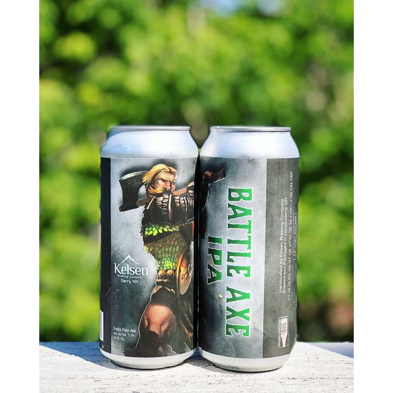 Battle Axe IPA by Kelsen Brewing Company