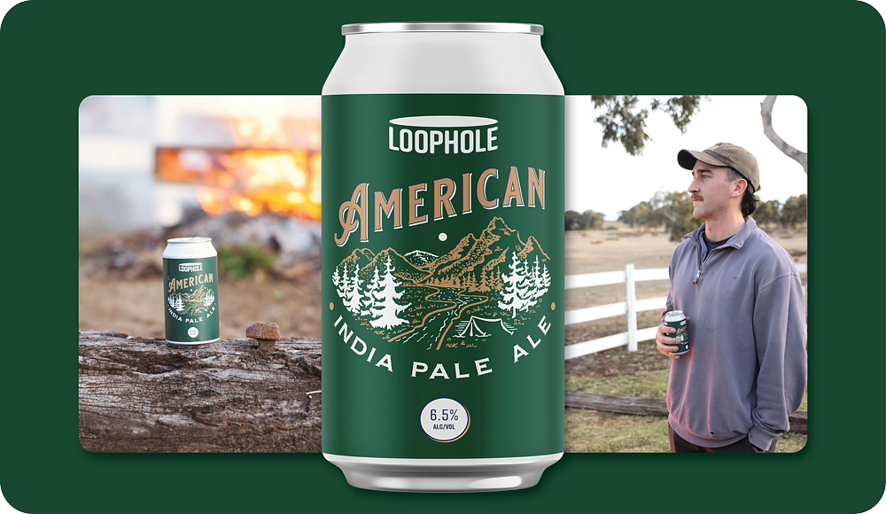 American IPA by Loophole Brewing