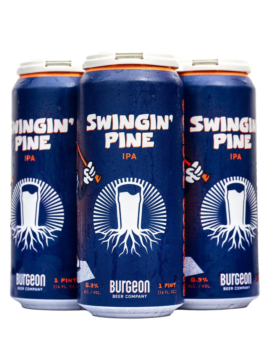 Swingin' Pine IPA by Burgeon Beer Company
