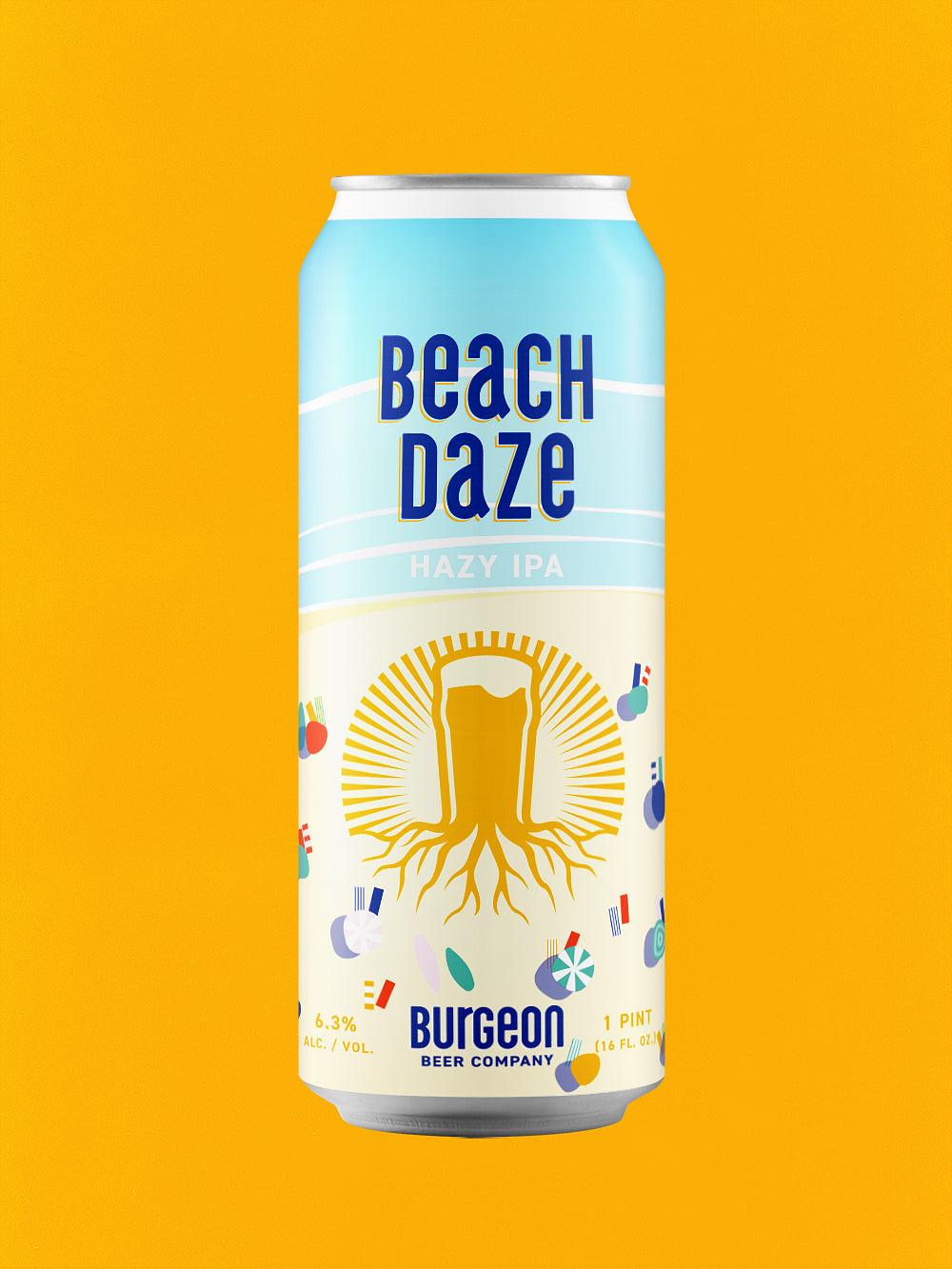 Beach Daze Hazy IPA by Burgeon Beer Company