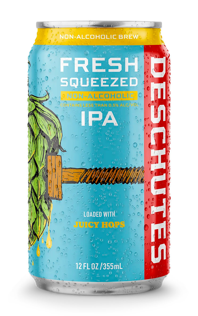 Deschutes Fresh Squeezed IPA Non-Alcoholic by Burwood Brewing Company