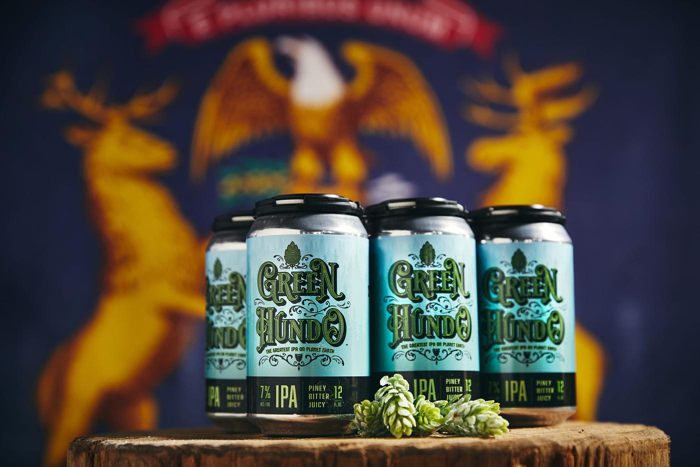 Beards Green Hundo by Clam Lake Beer Co