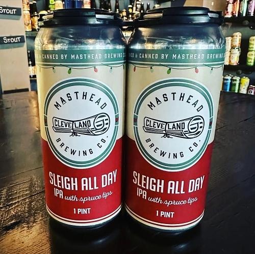 Sleigh All Day IPA with Spruce Tips by Masthead Brewing Co