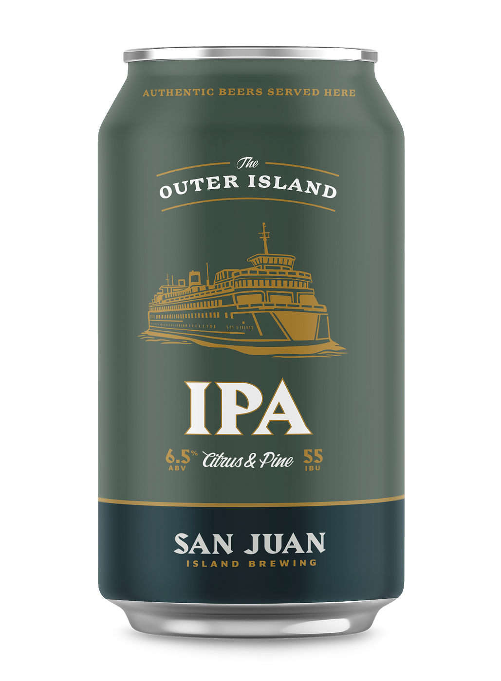 Outer Island IPA by San Juan Island Brewing Company