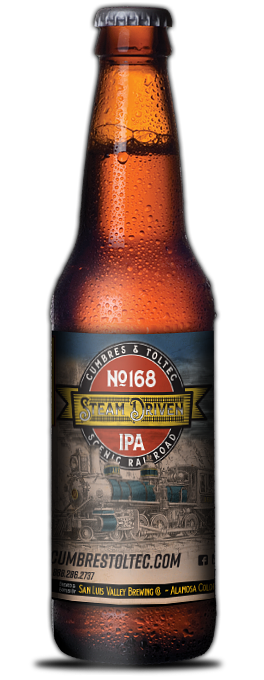168 Steam Driven IPA by San Luis Valley Brewing Co