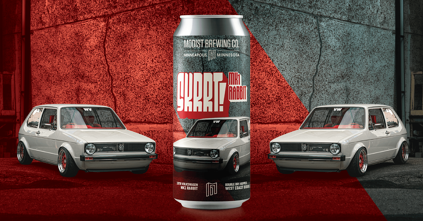 SKRRT! MK1 Rabbit by Modist Brewing Company