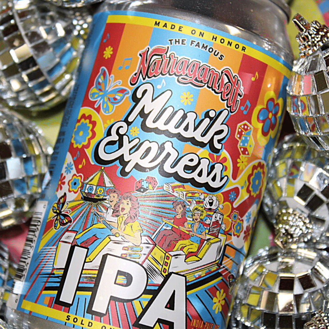 MUSIK EXPRESS by Narragansett Brewing Co - Pawtucket