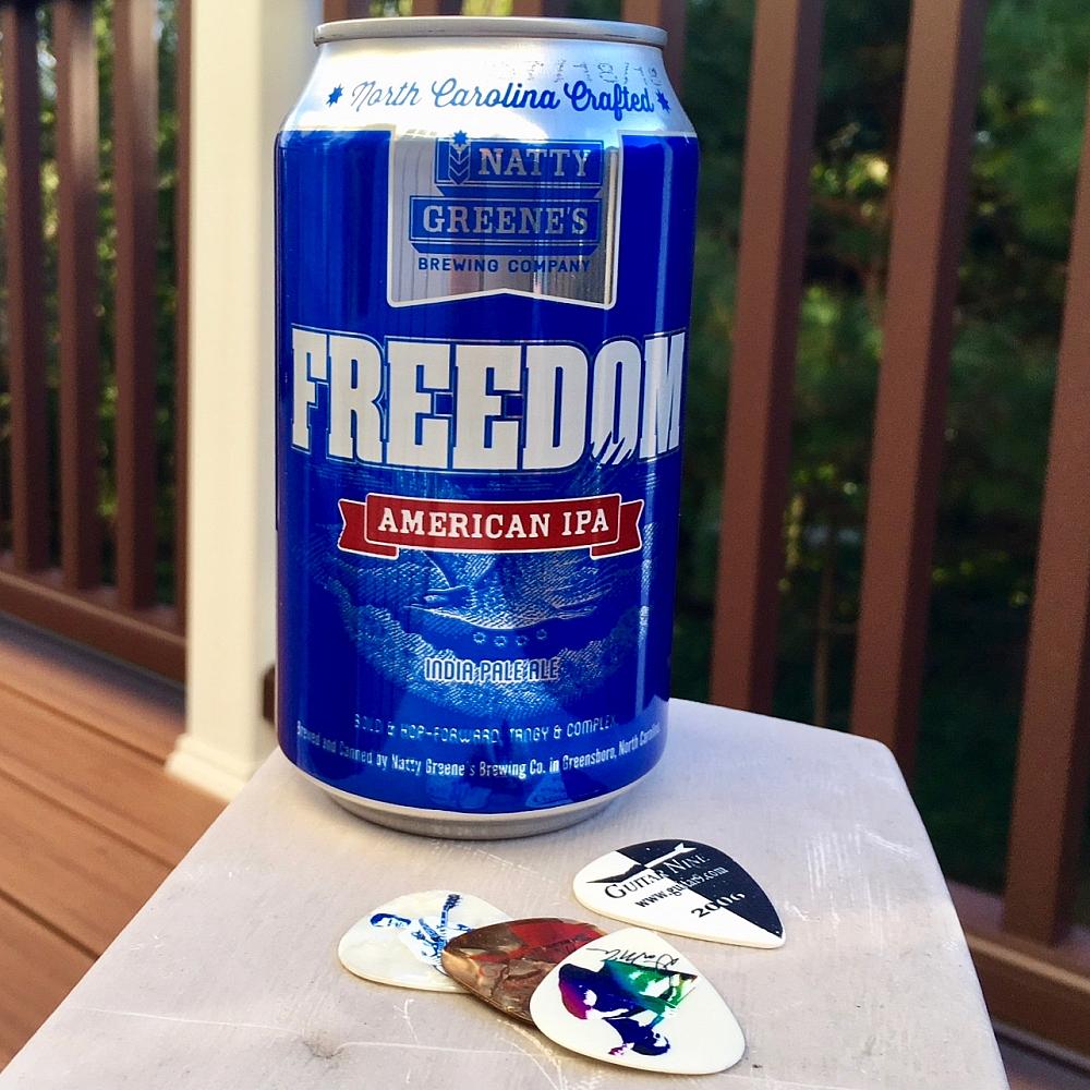 Freedom IPA by Natty Greene's Brewing Co