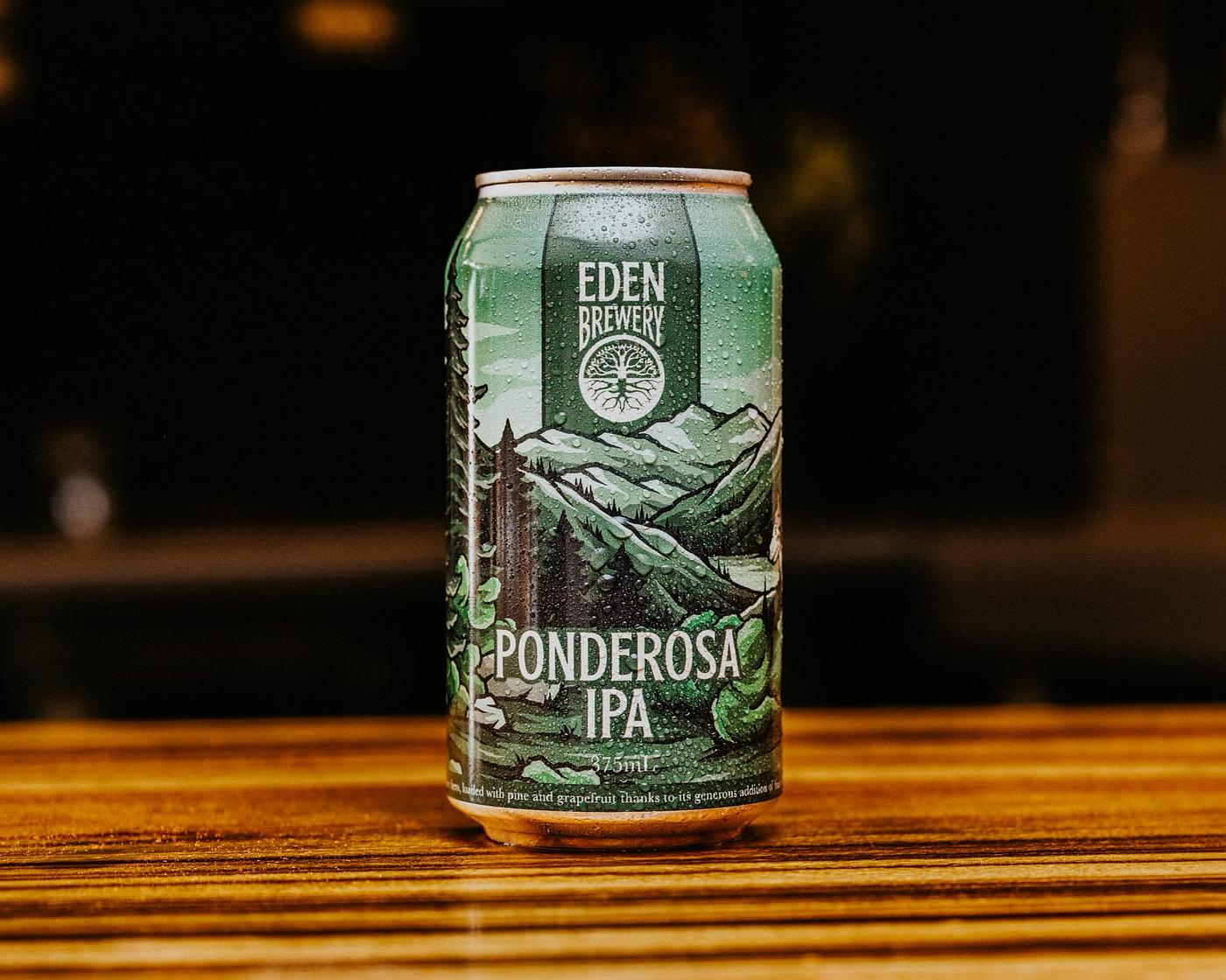 Ponderosa IPA by Eden Brewery