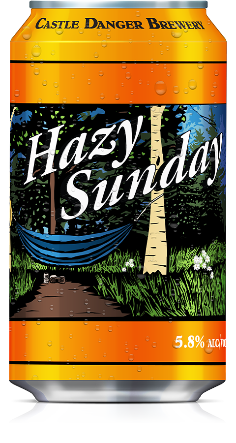 Hazy Sunday by Castle Danger Brewery