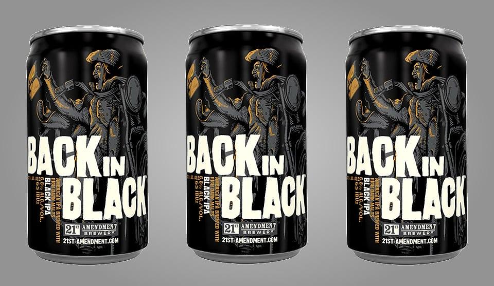 Back in Black Black IPA by S & S Farm Brewery